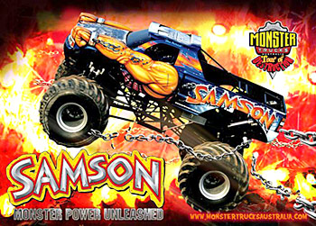 Samson Monster Truck Racing In Australia 2009