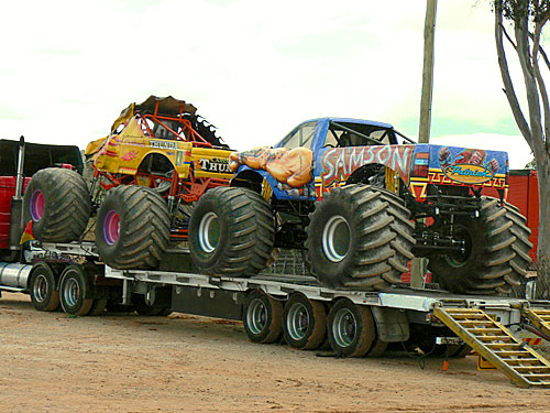 Samson Monster Truck Racing In Australia 2009