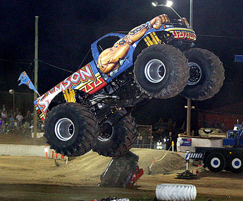 samson monster truck toy