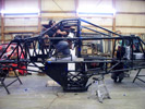 Jimmy Creten Chassis under construction at PEI